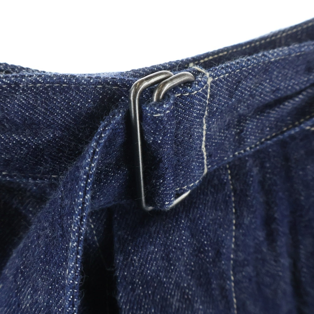 COMOLI(コモリ) 22SS デニム ベルテッドパンツ ジーンズ インディゴ V01-03001