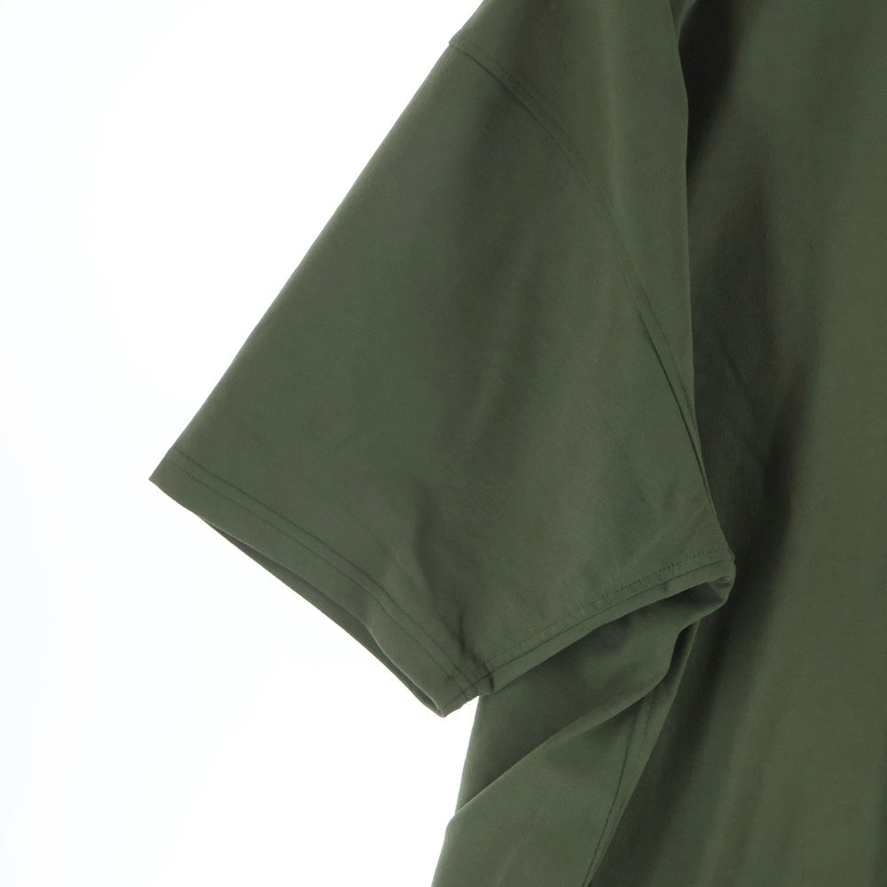 DAIWA PIER39(ダイワ ピアサーティナイン) Drawstring Tee ドローストリング クルーネック 半袖Tシャツ カットソー カーキ BE-37023