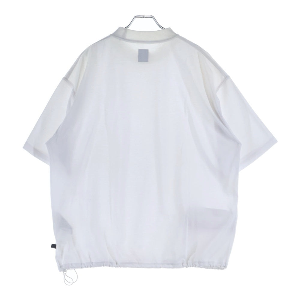 DAIWA PIER39(ダイワ ピアサーティナイン) 21SS HI CREW NECK TEE ハイクルーネック 半袖Tシャツ カットソー ホワイト BE-38221S