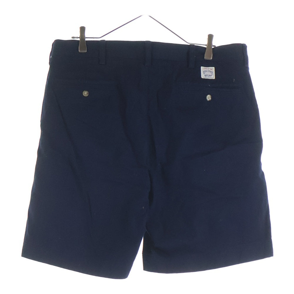 POLO RALPH LAUREN(ポロラルフローレン) ×BEAMS別注 刺繍ロゴ ハーフパンツ ネイビー