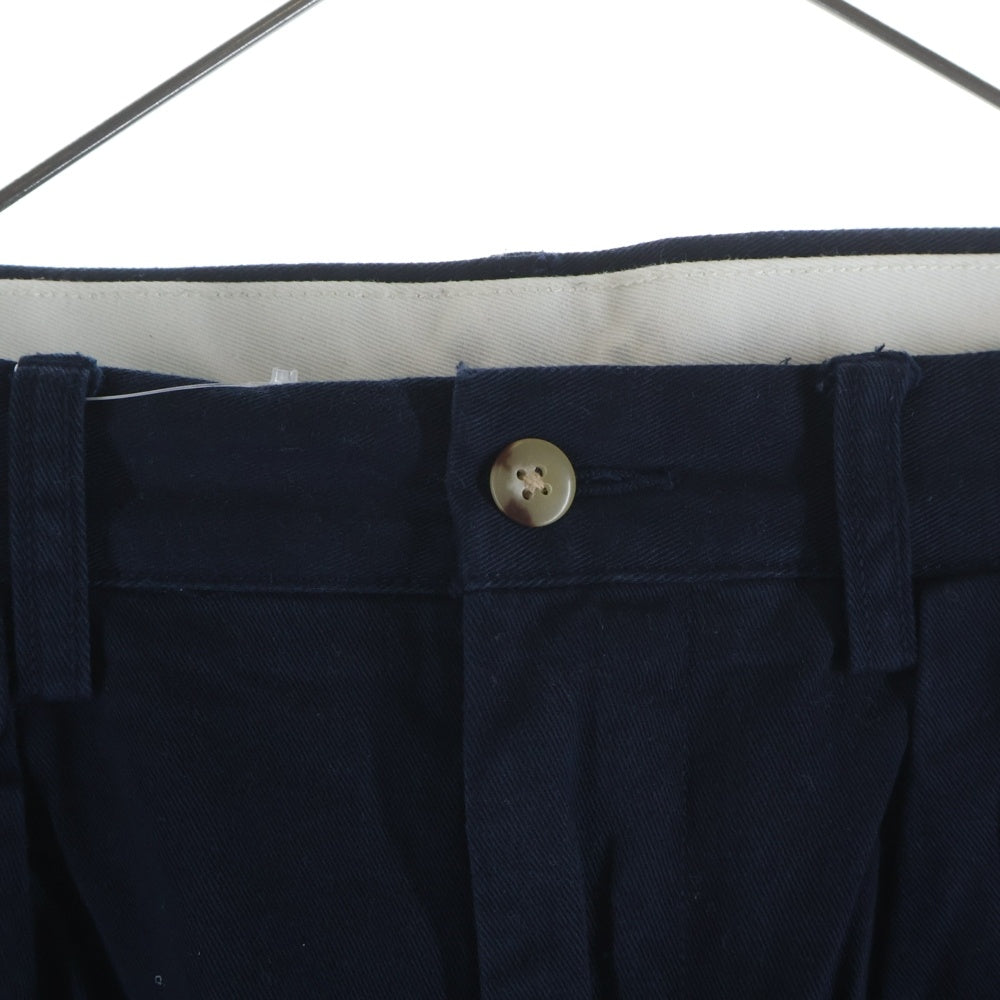 POLO RALPH LAUREN(ポロラルフローレン) ×BEAMS別注 刺繍ロゴ ハーフパンツ ネイビー