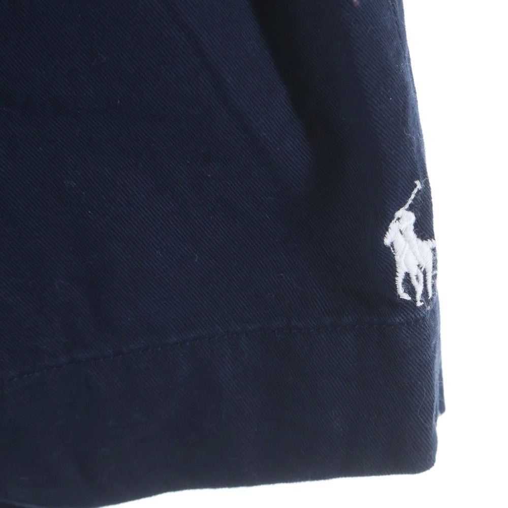 POLO RALPH LAUREN(ポロラルフローレン) ×BEAMS別注 刺繍ロゴ ハーフパンツ ネイビー