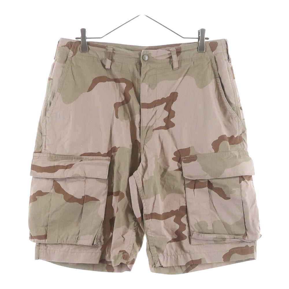 SSZ(エスエスズィー) カモ柄 ポケットカーゴ ショートパンツ ブラウン