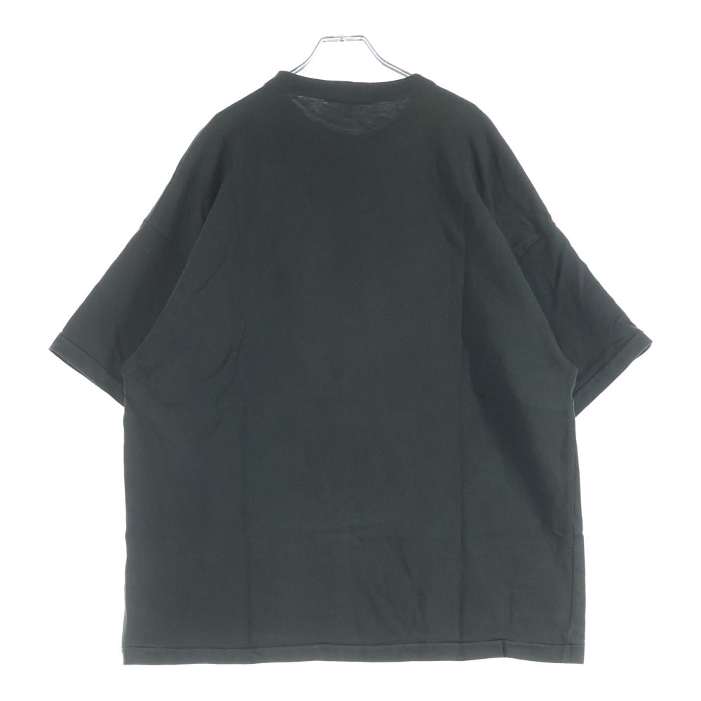 adidas YEEZY SEASON 5(イージー シーズンファイブ) フロントプリント クルーネック 半袖Tシャツ カットソー グリーン KW5U1220