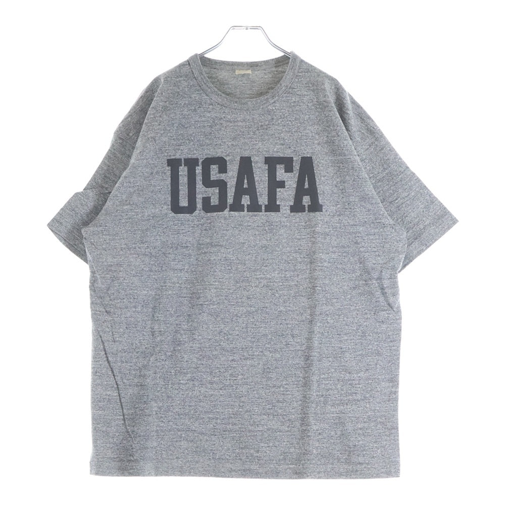 Buzz Rickson's(バズリクソンズ) ×BEAMS別注 USAFAプリント クルーネック 半袖Tシャツ カットソー グレー BR79203BM