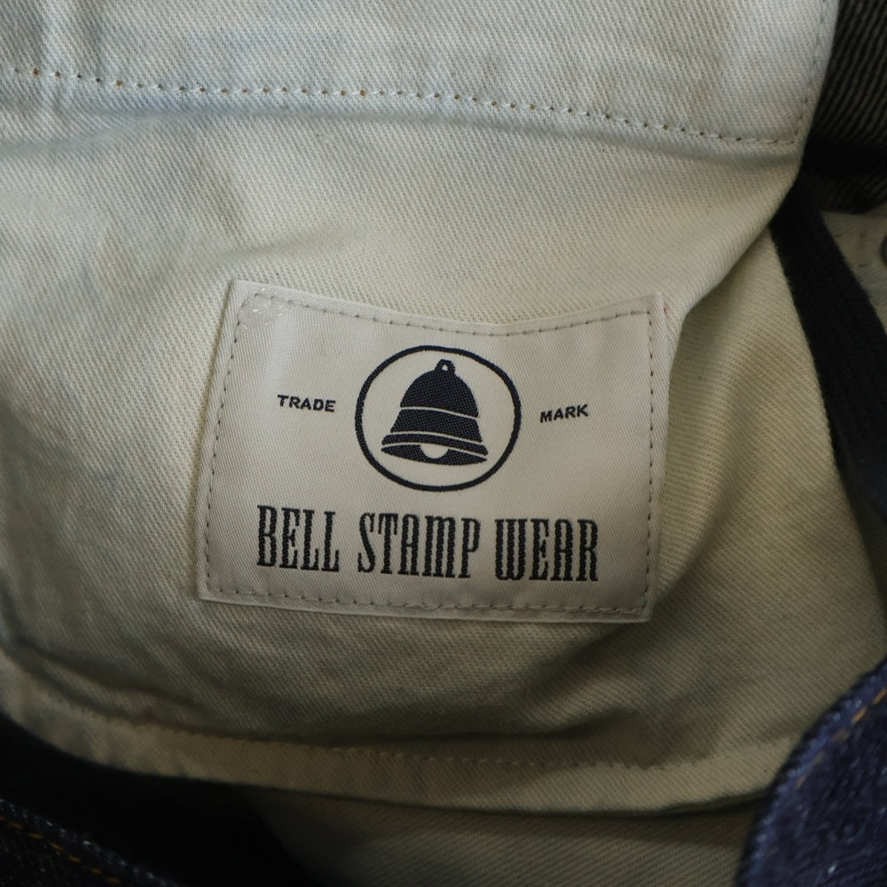 NO BRAND(ノーブランド) BELL STAMP WEAR ベルスタンプ ウェア 22SS ストレート デニムパンツ ジーンズ インディゴ 22S-BSW04