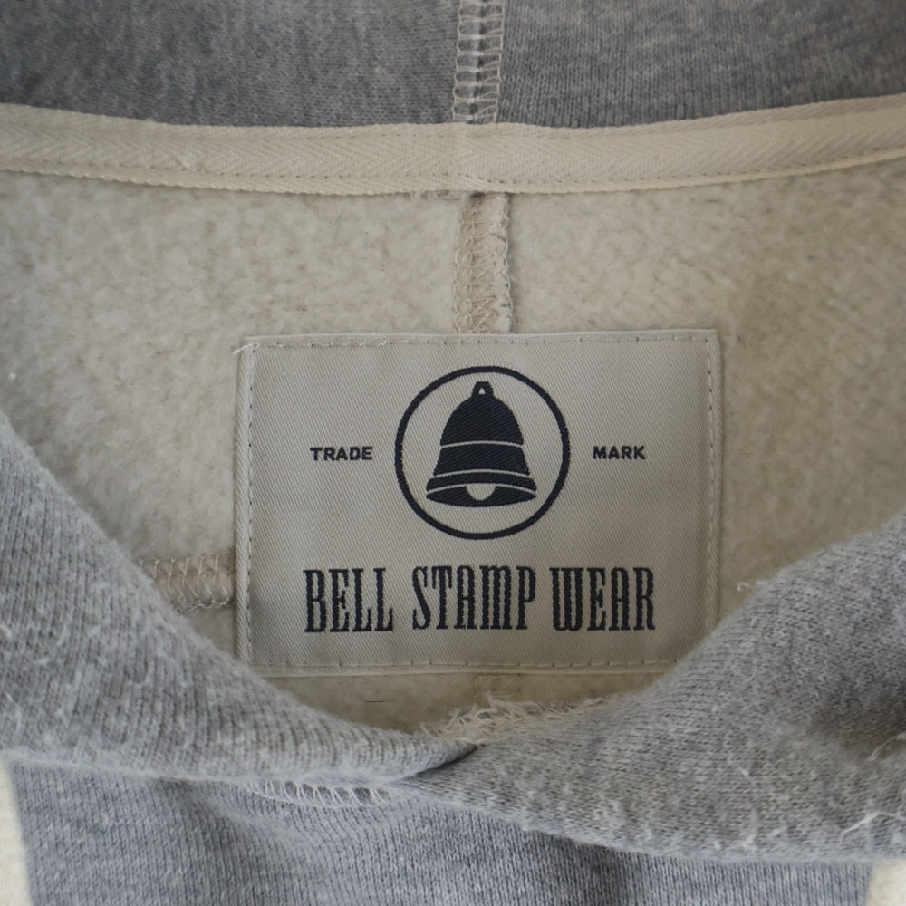NO BRAND(ノーブランド) BELL STAMP WEAR ベルスタンプ ウェア 22SS フランケン プルオーバー パーカー グレー 22S-BSW02