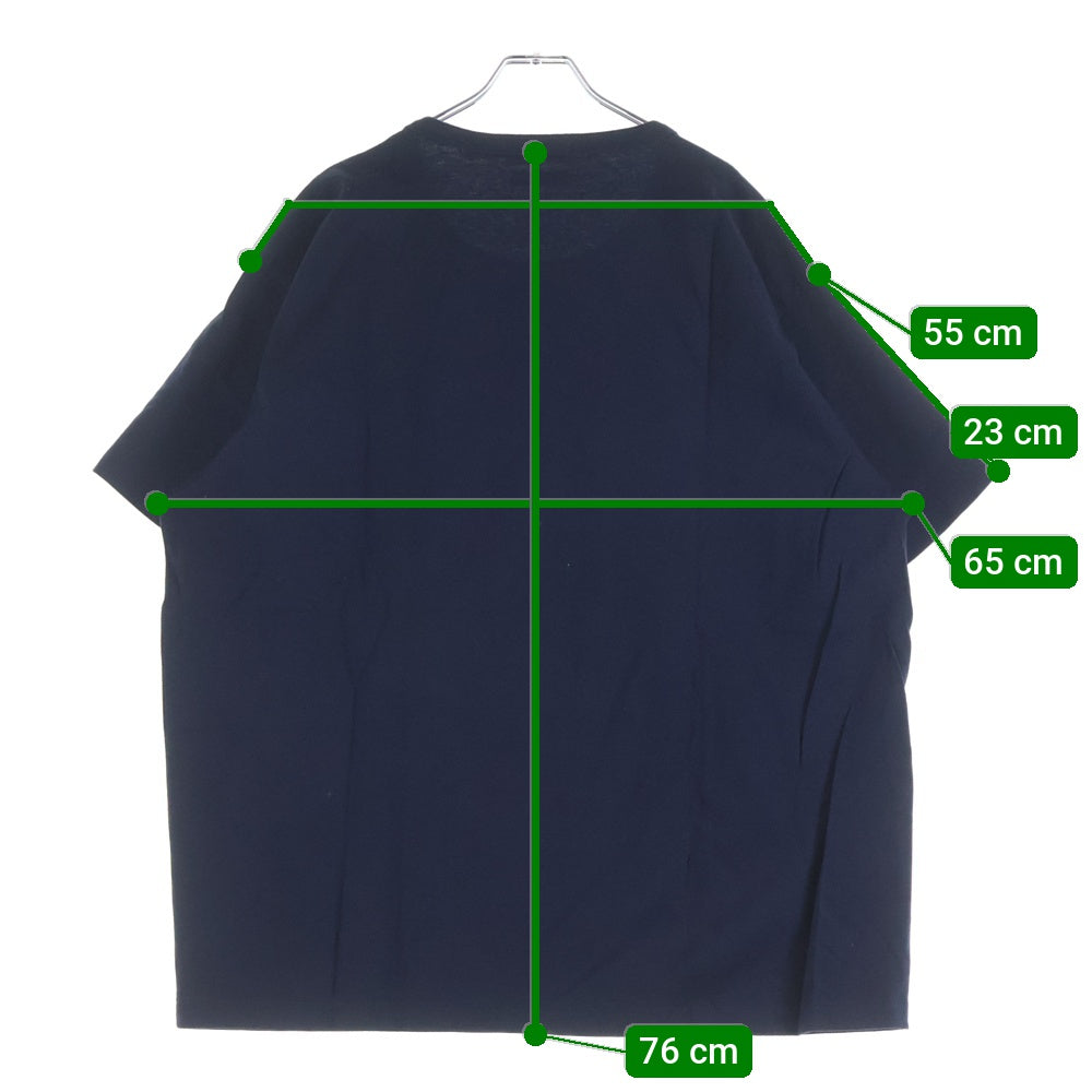 POLO RALPH LAUREN(ポロラルフローレン) ×BEAMS別注 刺繍ロゴ クルーネック 半袖Tシャツ カットソー ネイビー