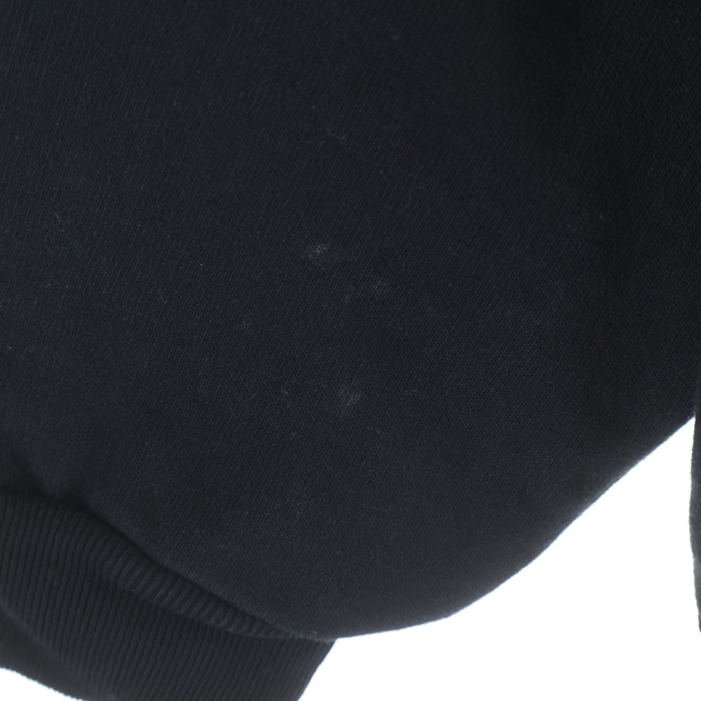 700fill(700フィル) SMALL PAYMENT LOGO PARKER スモールペイメント ロゴ プルオーバーパーカー ブラック