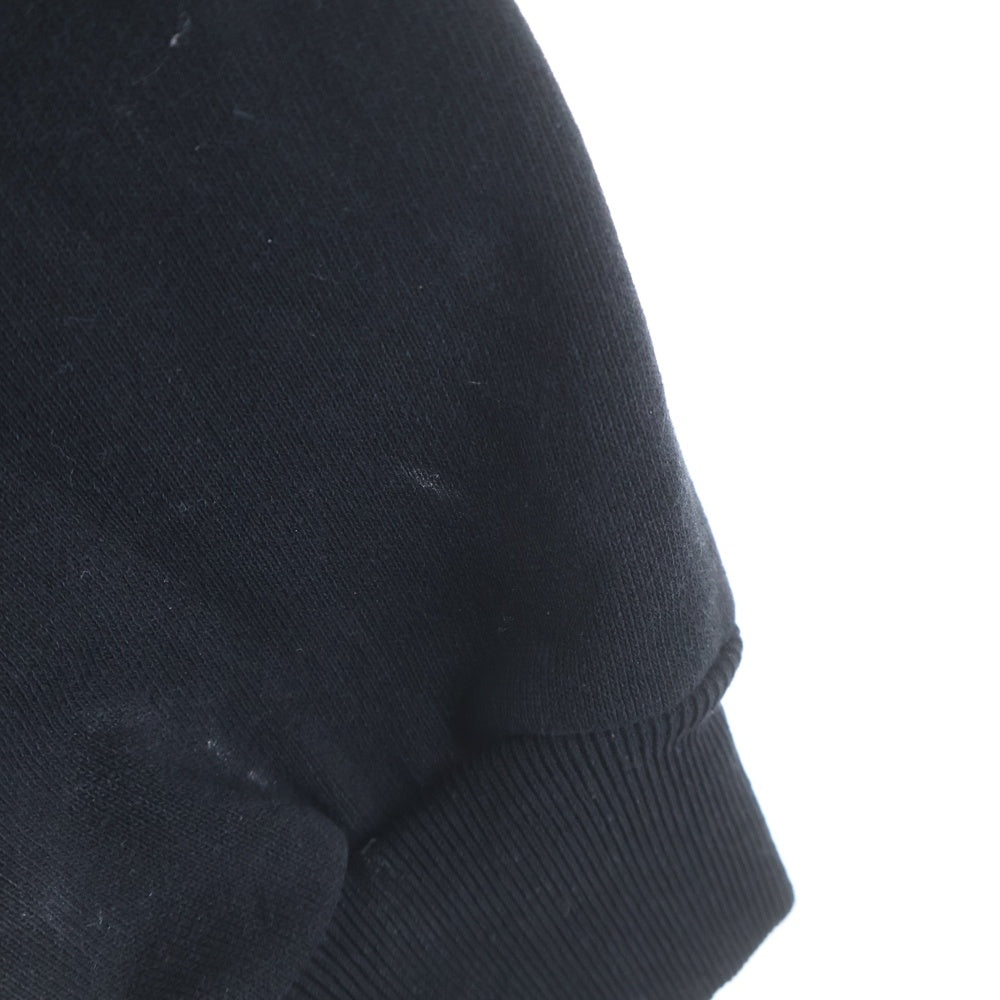 700fill(700フィル) SMALL PAYMENT LOGO PARKER スモールペイメント ロゴ プルオーバーパーカー ブラック