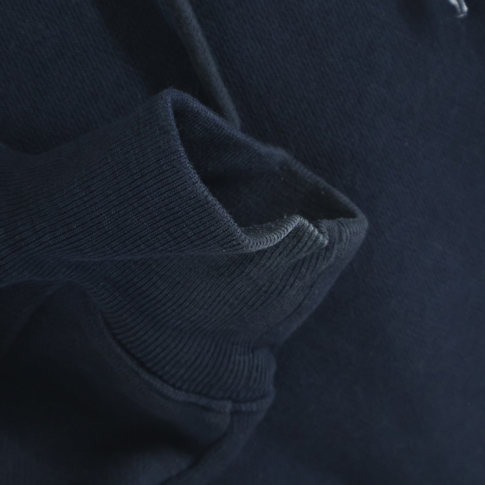 Palace Skateboards(パレススケートボーズ) SLUB HOOD ロゴプリントプルオーバーパーカー ネイビー