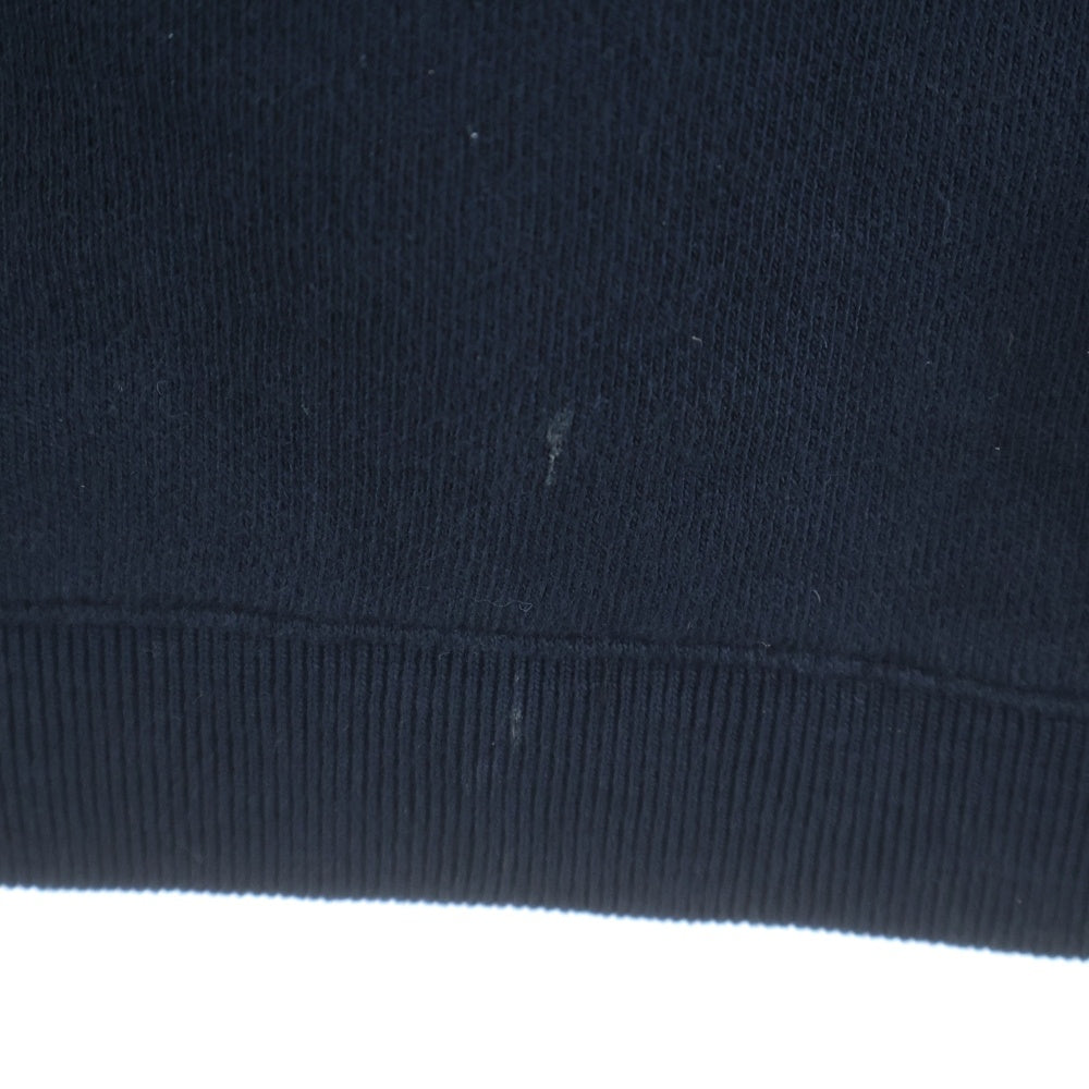 Palace Skateboards(パレススケートボーズ) SLUB HOOD ロゴプリントプルオーバーパーカー ネイビー