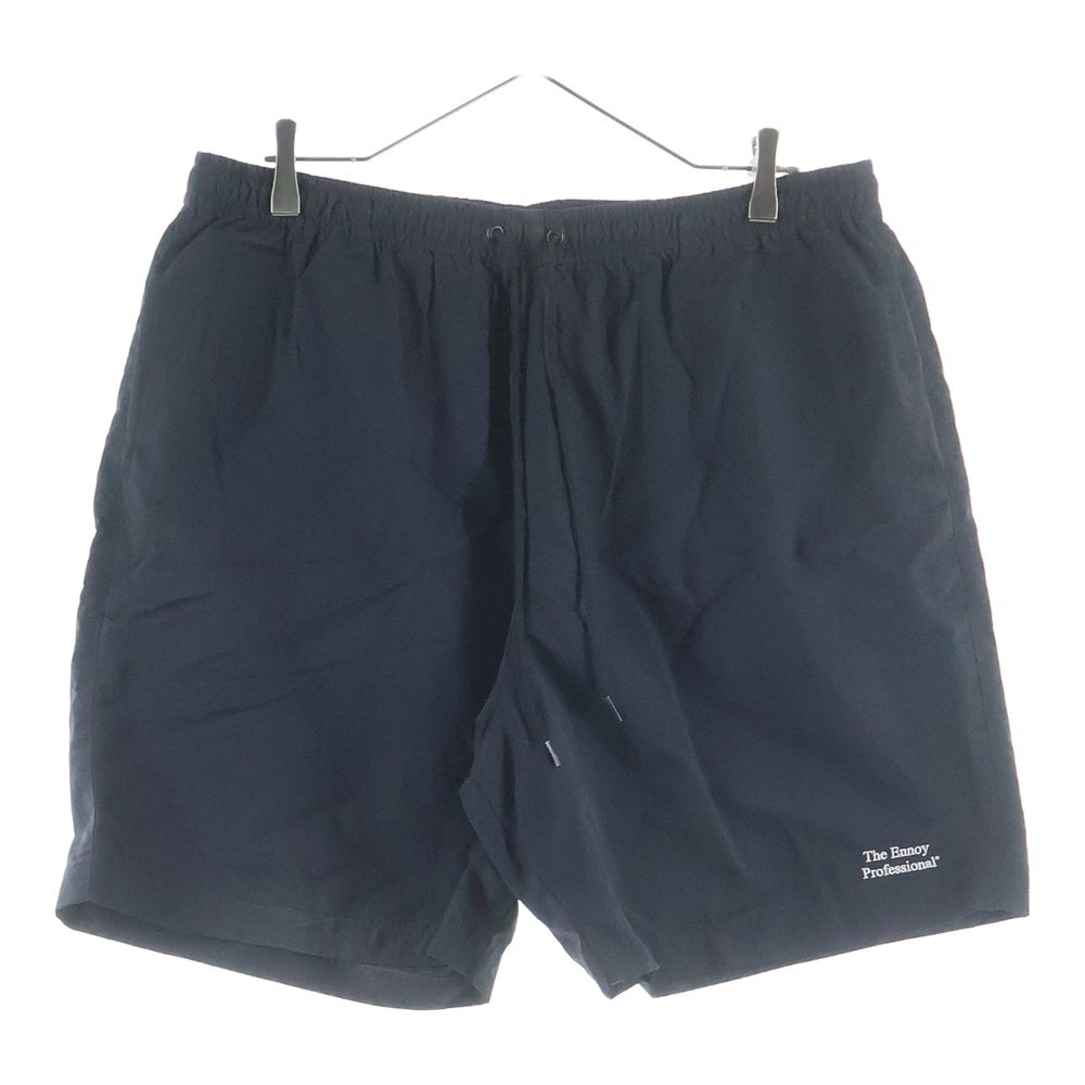 ENNOY(エンノイ) 21SS Nylon Short Pant ナイロン ショート パンツ ブラック SS21BRENPT06LV