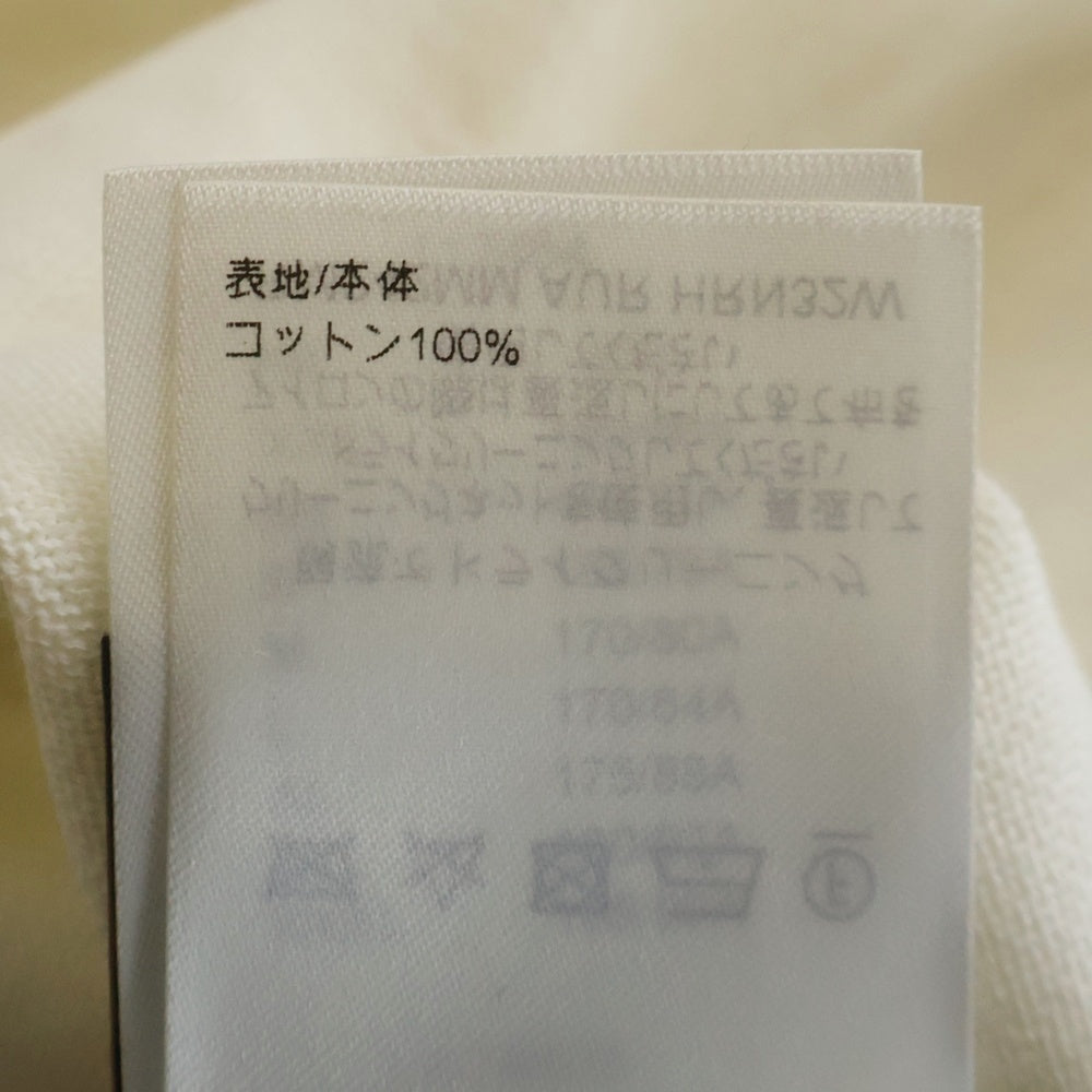 LOUIS VUITTON(ルイヴィトン) 24AW ×Tyler The Creator タイラーザクリエイター フラワーロゴ クルーネック半袖ニットTシャツ ホワイト RM242MM AUR HRN32W