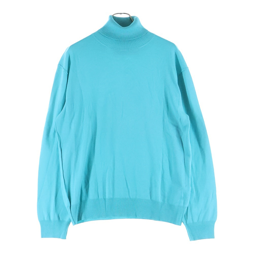 LOUIS VUITTON 現行タグ LVロゴ タートルネックリブニット シルク LOUIS VUITTON(ルイヴィトン) 22SS インサイドアウト ロゴ刺繍