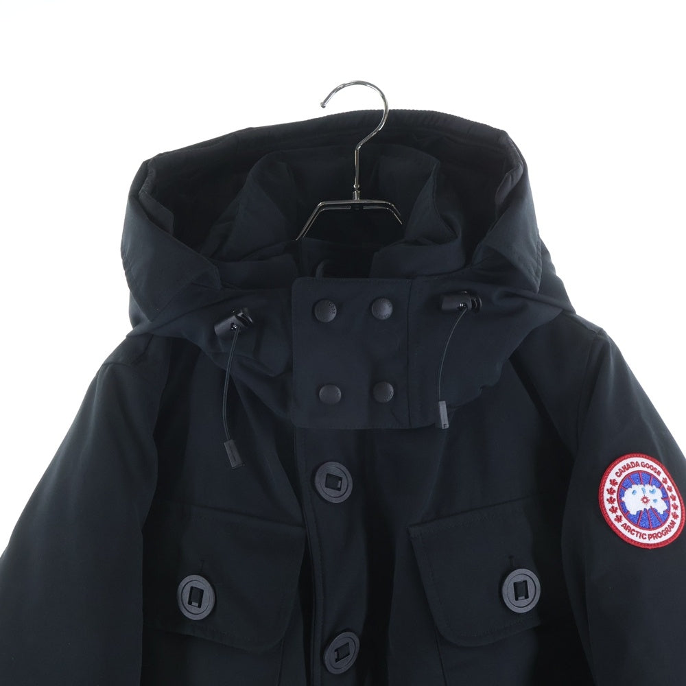 CANADA GOOSE(カナダグース) RUSSELL PARKA ラッセル フーデッド ダウンジャケット パーカー ブラック 2301MJ