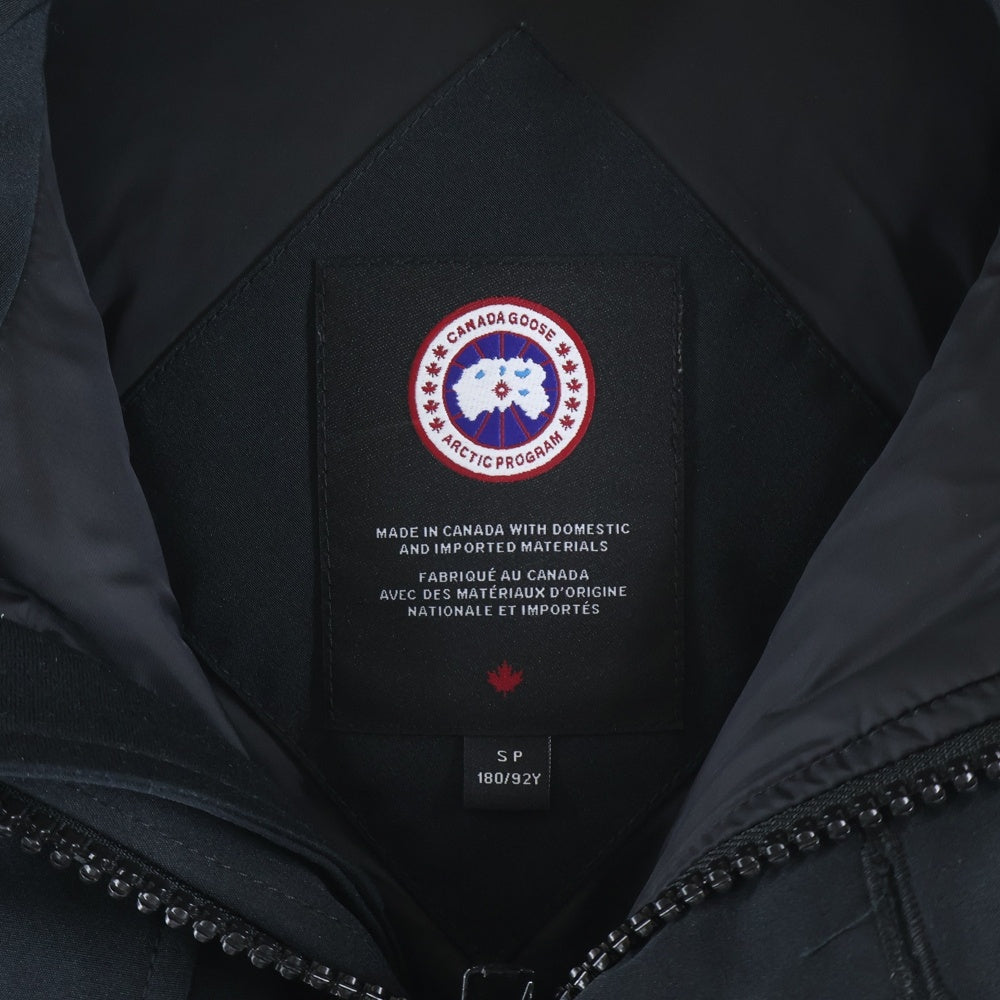 CANADA GOOSE(カナダグース) RUSSELL PARKA ラッセル フーデッド ダウンジャケット パーカー ブラック 2301MJ