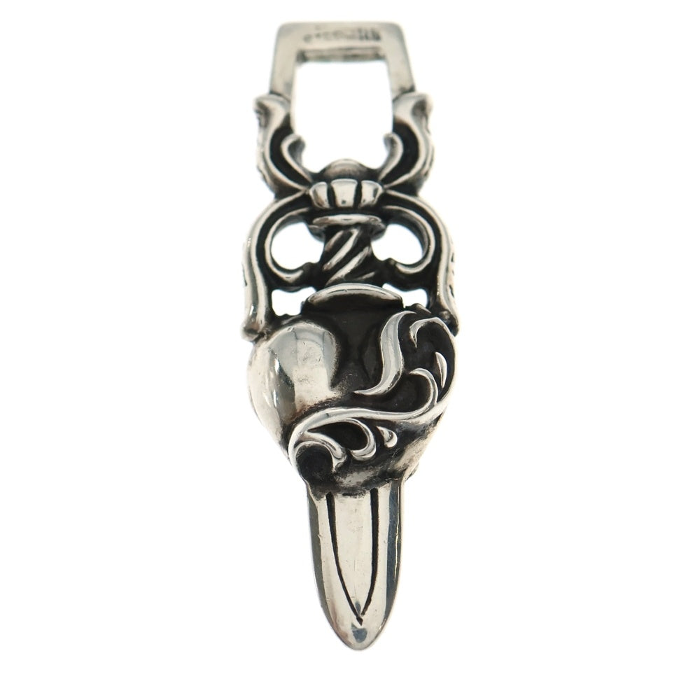 CHROME HEARTS(クロムハーツ) DAGGER HEART ダガーハート ペンダントトップ シルバー BCA243