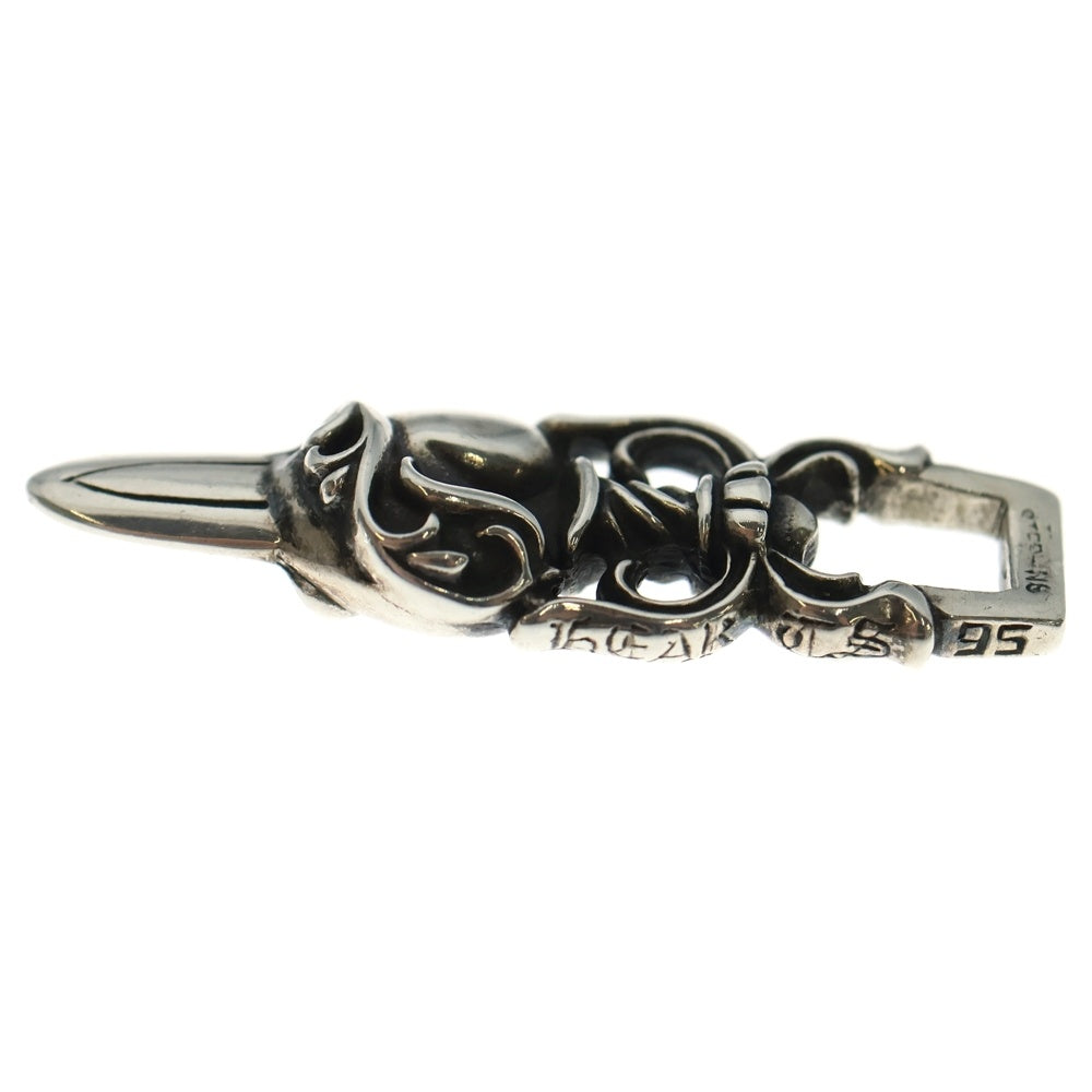 CHROME HEARTS(クロムハーツ) DAGGER HEART ダガーハート ペンダントトップ シルバー BCA243