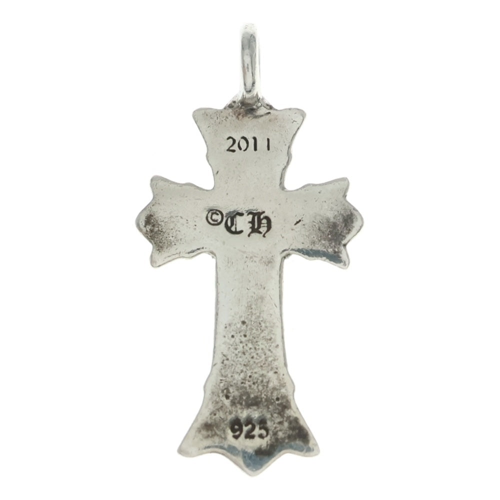 CHROME HEARTS(クロムハーツ) DBL CH CRS ダブルCHクロスチャーム ペンダントトップ シルバー BCA248