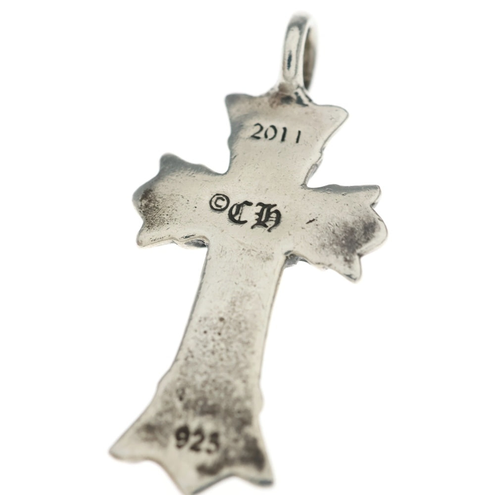CHROME HEARTS(クロムハーツ) DBL CH CRS ダブルCHクロスチャーム ペンダントトップ シルバー BCA248