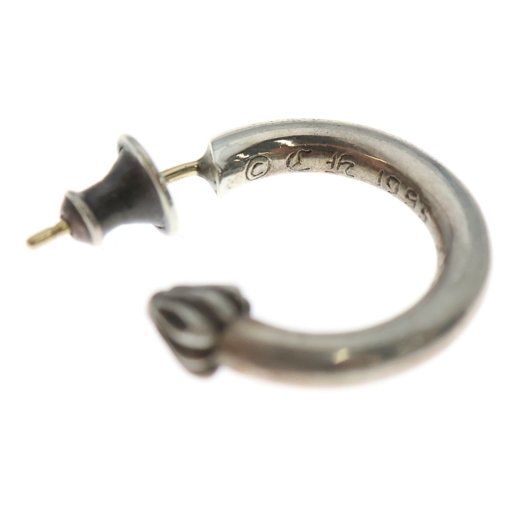 CHROME HEARTS(クロムハーツ) HOOP PLAIN プレーン フープピアス シルバー BCA101