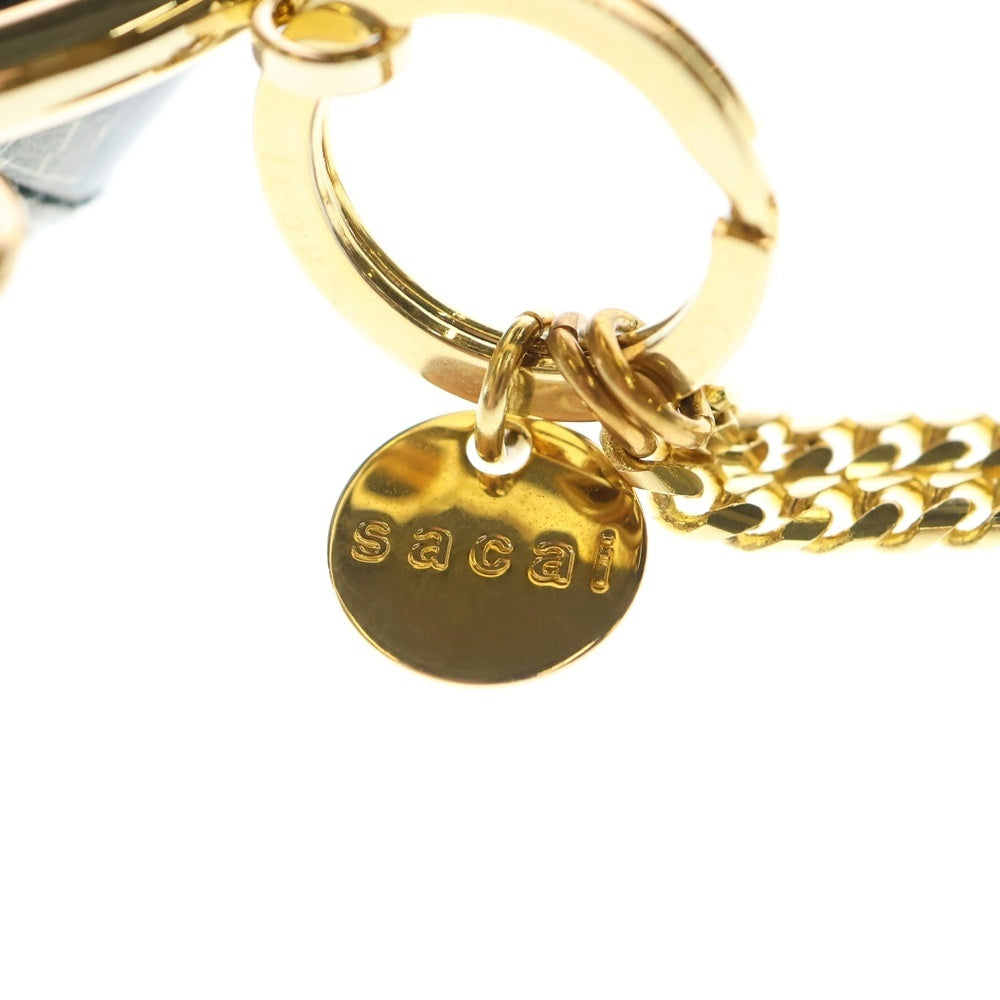 Sacai(サカイ) 20SS 地球儀型 ミニショルダーバッグ ブラック/ゴールド レディース