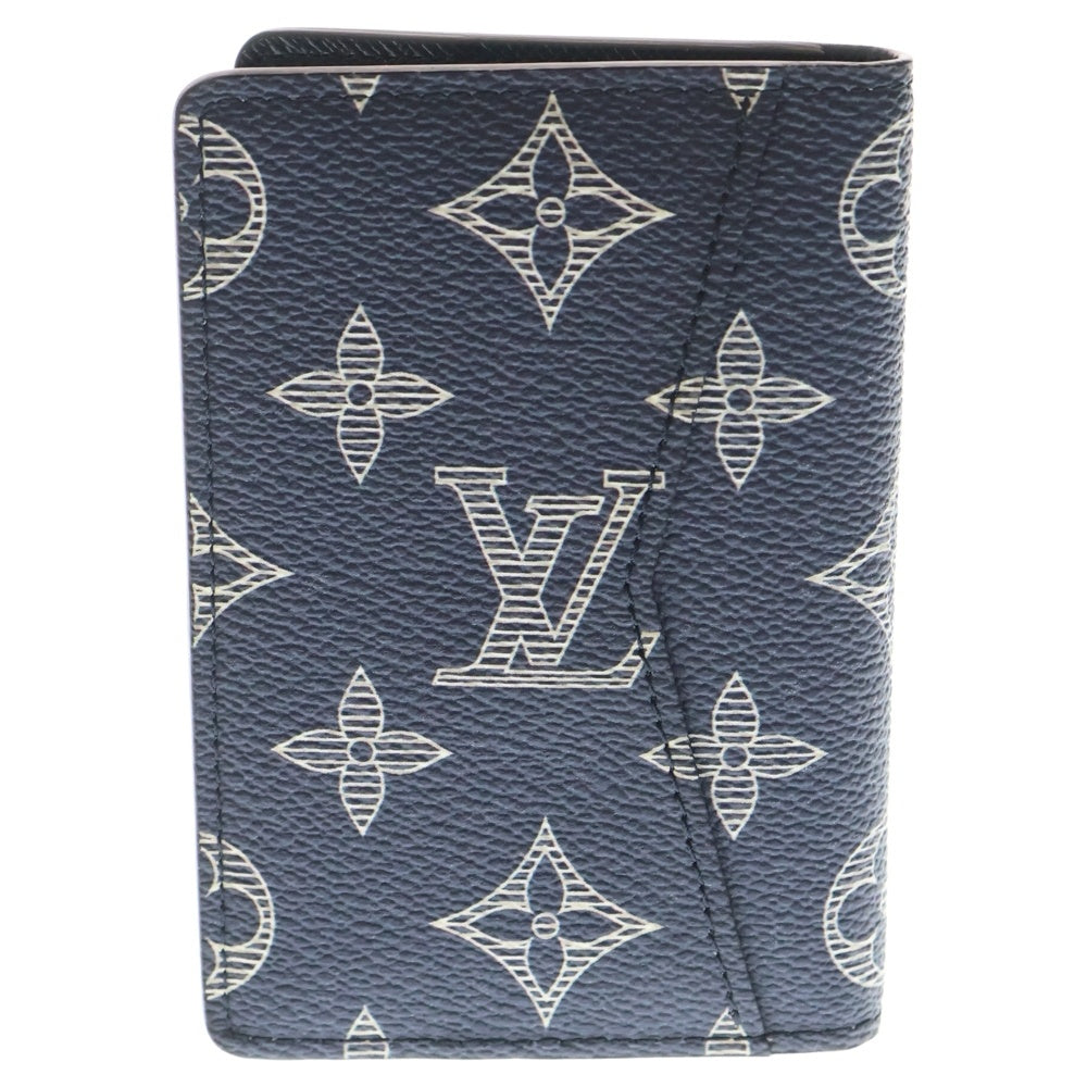 LOUIS VUITTON(ルイヴィトン) モノグラム サバンナ オーガナイザー ドウ ポッシュ カードケース ネイビー M66249