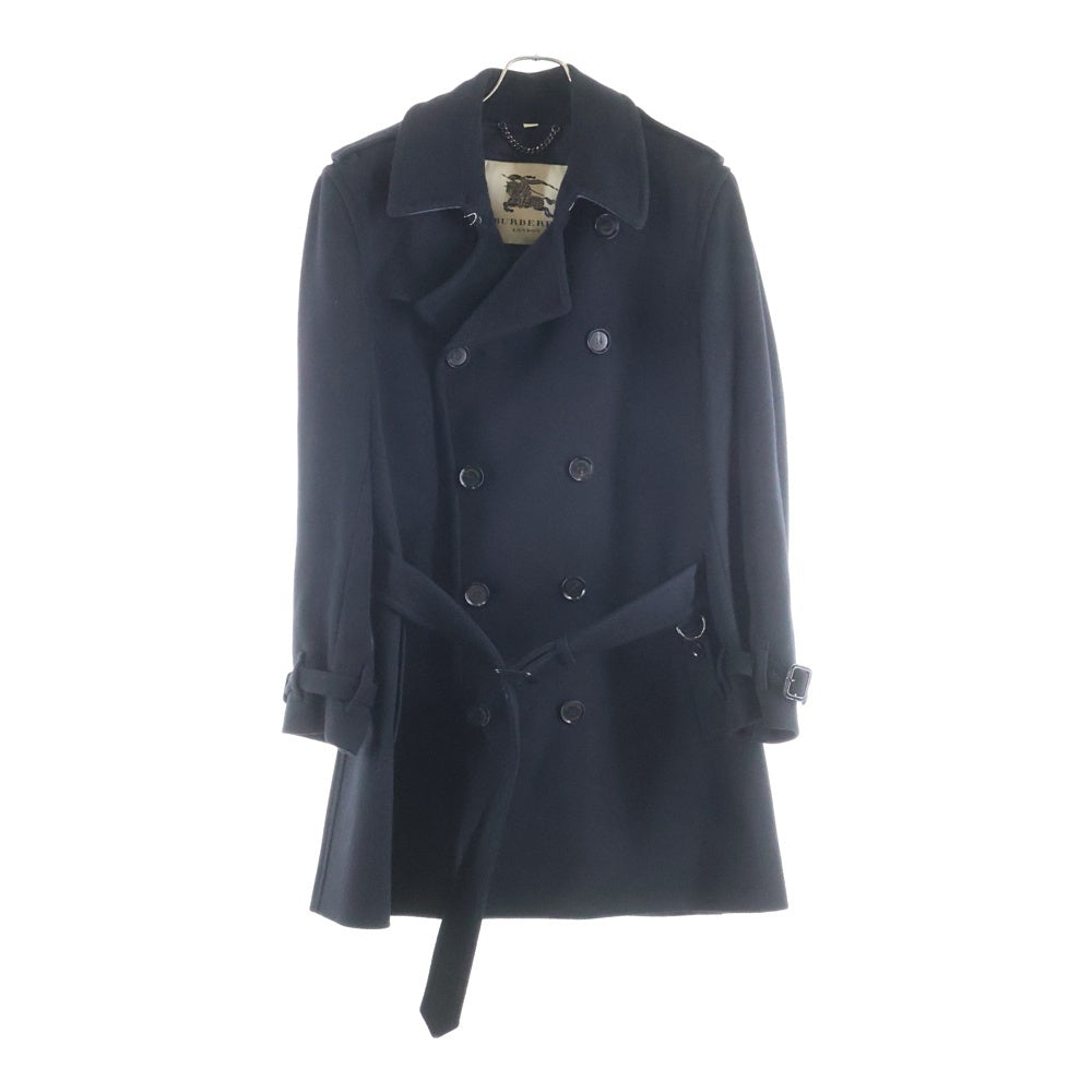 BURBERRY LONDON(バーバリーロンドン) カシミヤ混 ウールコート ブラック 3760789