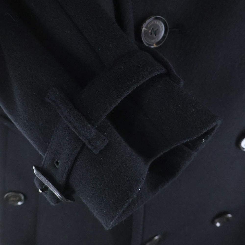 BURBERRY LONDON(バーバリーロンドン) カシミヤ混 ウールコート ブラック 3760789
