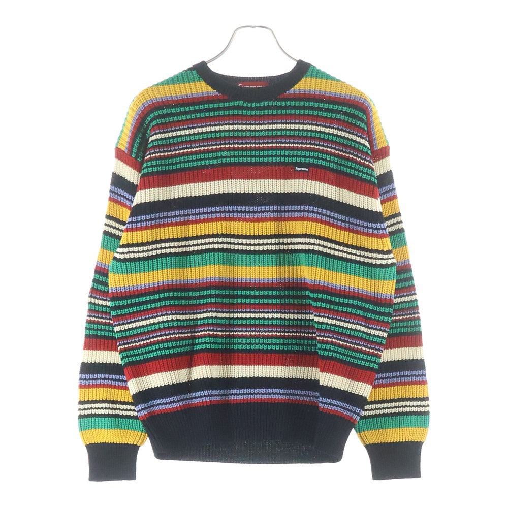 SUPREME(シュプリーム) 23AW Small Box Ribbed Sweater スモールボックスロゴ 長袖リブセーター マルチカラー