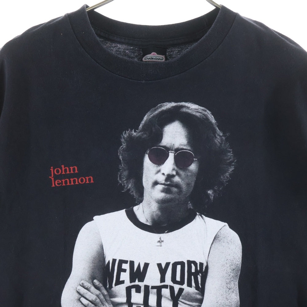 VINTAGE(ヴィンテージ) 90S JOHN LENNON NEW YORK CITY TEE ジョンレノン ニューヨーク シティ 半袖Tシャツ カットソー ブラック