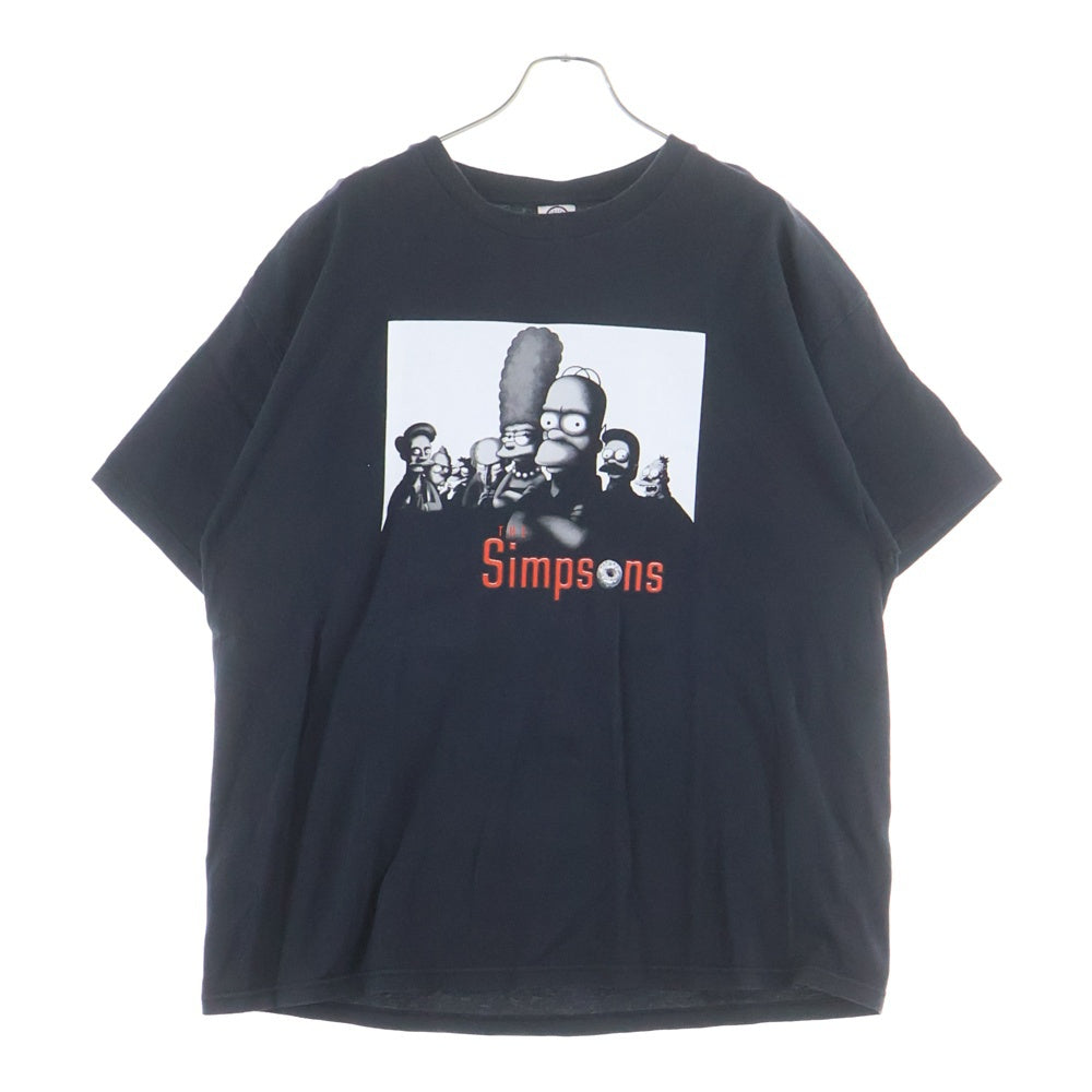 VINTAGE(ヴィンテージ) 00S THE SIMPSONS TEE シンプソンズ プリント クルーネック 半袖Tシャツ カットソー ブラック