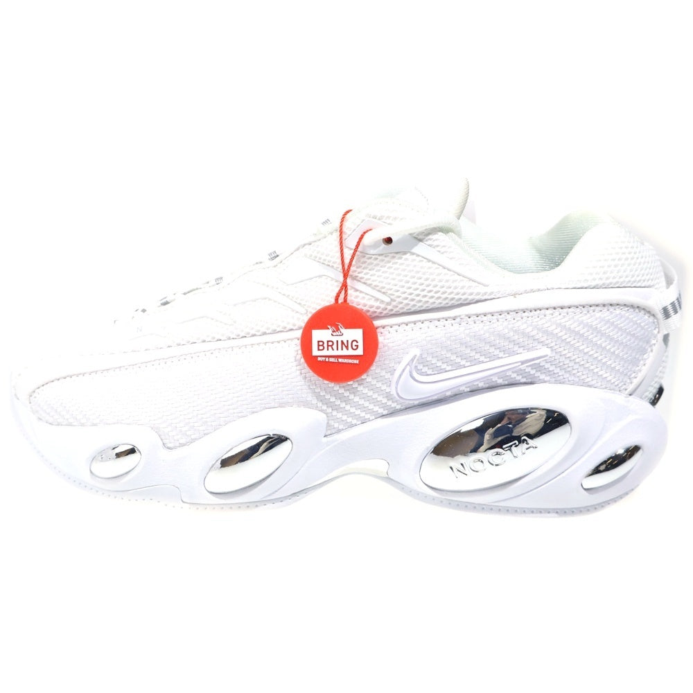 NIKE(ナイキ) ×Drake NOCTA Glide Triple White ドレイク ノクタ グライド ローカットスニーカー ホワイト US10/28cm DM0879-100