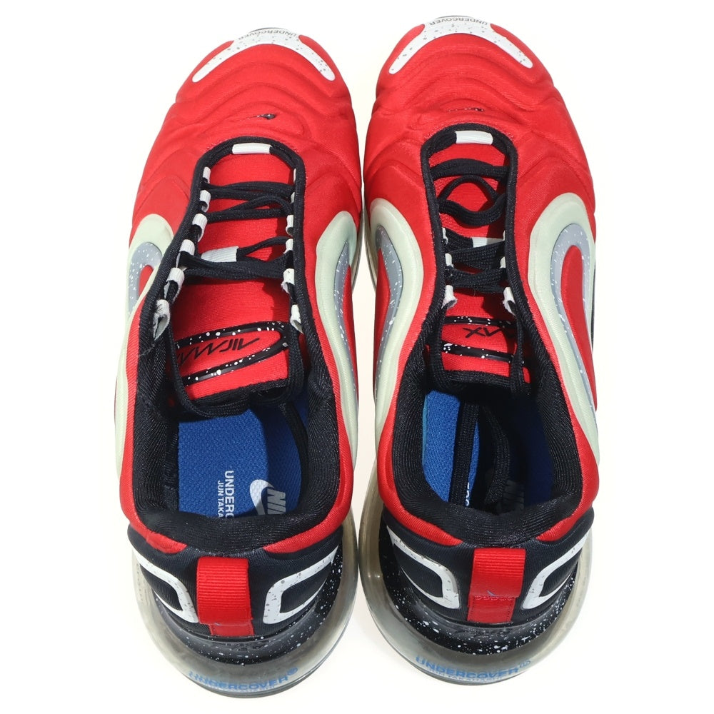 NIKE(ナイキ) ×UNDERCOVER AIR MAX 720 UNIVERSITY RED アンダーカバー エアマックス720 ユニバーシティレッド ローカットスニーカー レッド US8/26cm CN2408-600