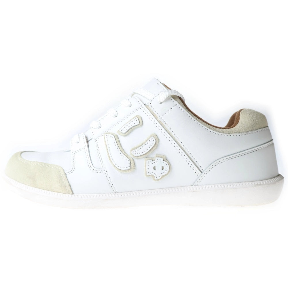 Sangacio(サンガッチョ) ×BRANDALISED ブランダライズド にゅ バンクシー ローカットスニーカー ホワイト US9.5/27.5cm