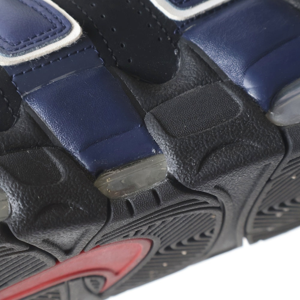 NIKE(ナイキ) AIR MORE UPTEMPO 96 エアモアアップテンポ ブラック/レッド US9.5/27.5cm DJ4400-001