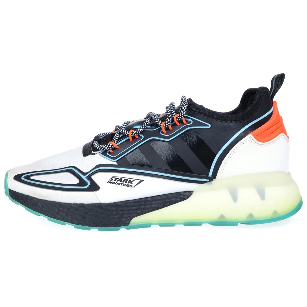 adidas(アディダス) ×MARVEL ZX 2K BOOST IRON MAN STARK INDUSTRIES ZX 2K ブースト アイアン マン スターク インダストリーズ ローカットスニーカーUS10/28cm H02561