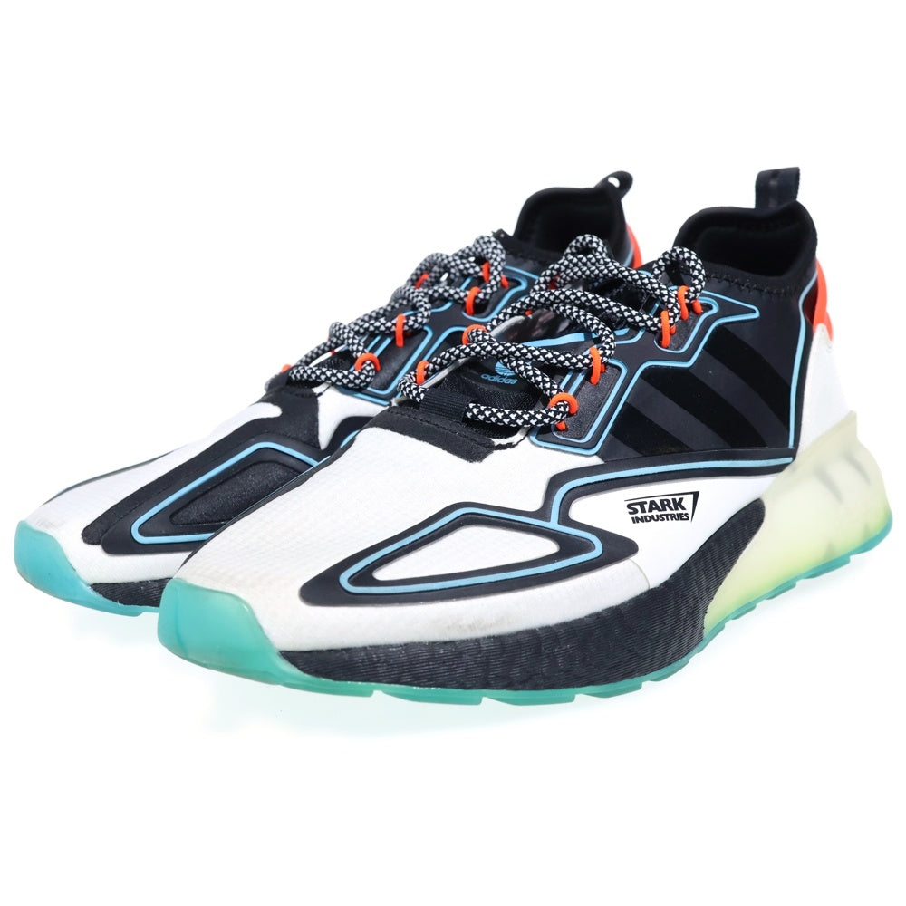 adidas(アディダス) ×MARVEL ZX 2K BOOST IRON MAN STARK INDUSTRIES ZX 2K ブースト アイアン マン スターク インダストリーズ ローカットスニーカーUS10/28cm H02561