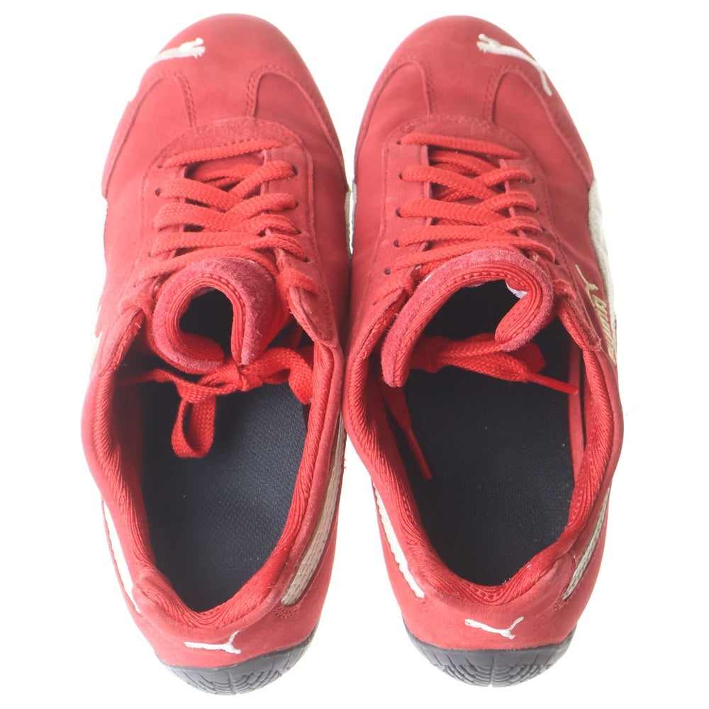 PUMA(プーマ) スピードキャットSD ローカットスニーカー ドライビングシューズ レッド
