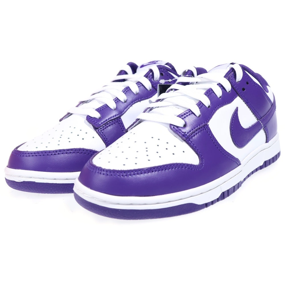 NIKE(ナイキ) DUNK LOW RETRO ダンク ローカットスニーカー パープル/ホワイト US8.5/26.5cm DD1391-104