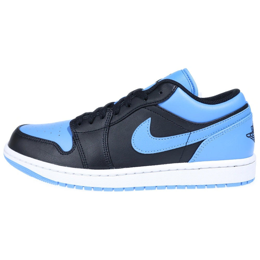 NIKE(ナイキ) AIR JORDAN 1 LOW UNIVERSITY BLUE エアジョーダン1 ローカットスニーカー ユニバーシティブルー ブラック/ブルー US8.5/26.5cm 553558-041