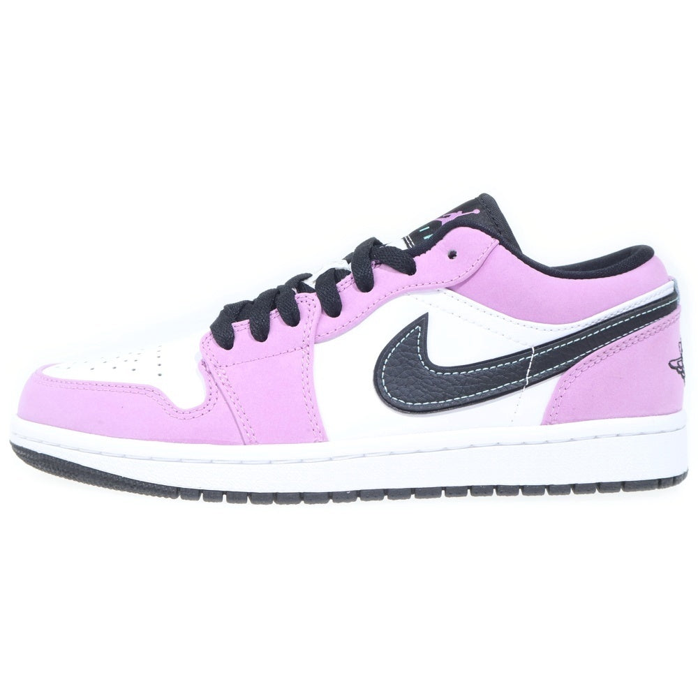 NIKE(ナイキ) AIR JORDAN 1 LOW VIOLET SHOCK エアジョーダン1 ロー ヴァイオレット ショック ローカットスニーカー ホワイト/ピンク US8/26cm CK3022-503