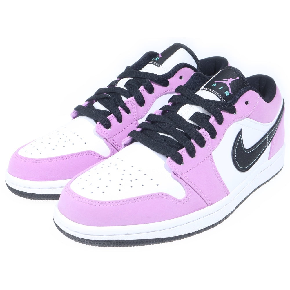 NIKE(ナイキ) AIR JORDAN 1 LOW VIOLET SHOCK エアジョーダン1 ロー ヴァイオレット ショック ローカットスニーカー ホワイト/ピンク US8/26cm CK3022-503