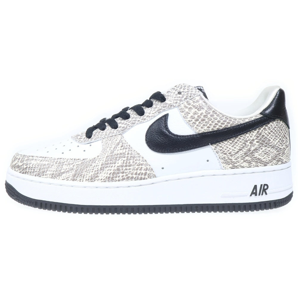 NIKE(ナイキ) AIR FORCE 1 LOW COCOA SNAKE エアフォース1 ロー ココアスネーク ローカットスニーカー ホワイト US9/27cm 845053-104