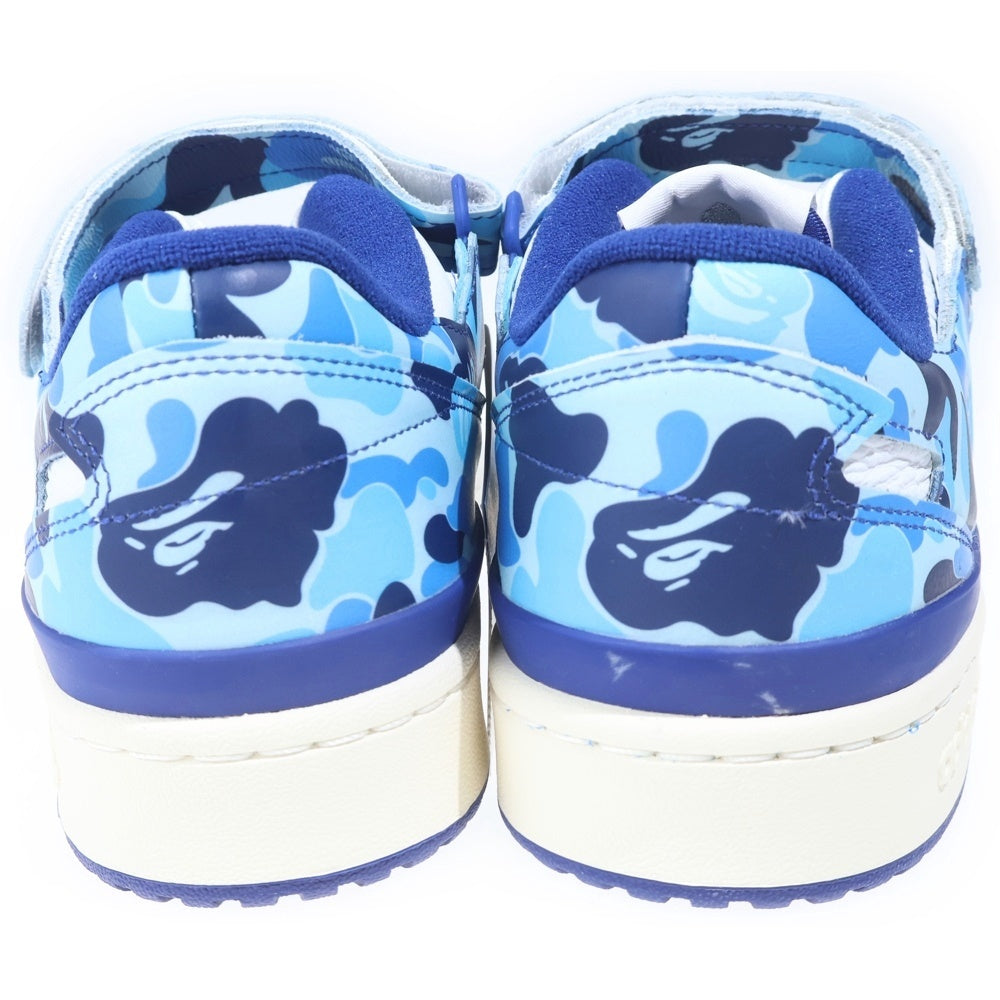adidas(アディダス) ×A BATHING APE FORUM 84 LOW 30TH ANNIVERSARY フォーラム84 アベイシングエイプ ローカットスニーカー マルチカラー US8.5/26.5cm ID4771