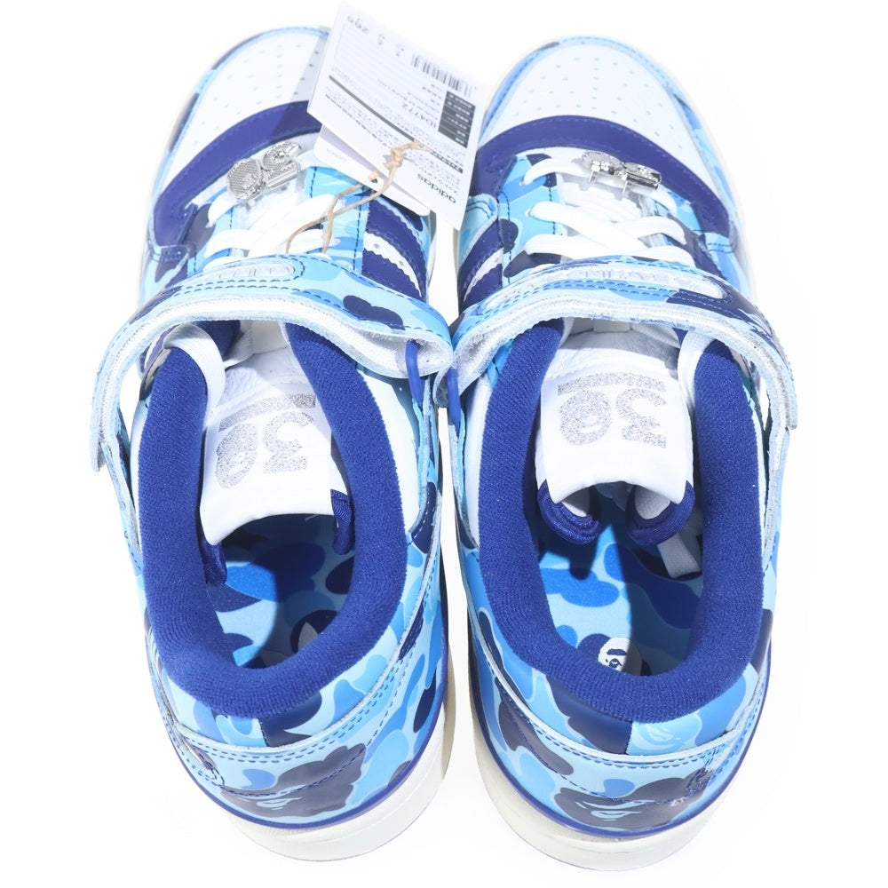 adidas(アディダス) ×A BATHING APE FORUM 84 LOW 30TH ANNIVERSARY フォーラム84 アベイシングエイプ ローカットスニーカー マルチカラー US8.5/26.5cm ID4771
