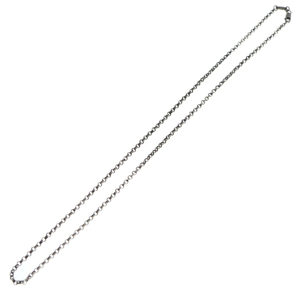 CHROME HEARTS(クロムハーツ) NECKCHAIN R18 ロールチェーンネックレス 18inch シルバー BCA083