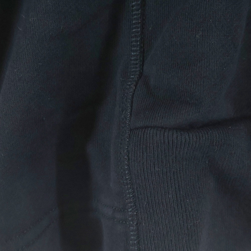Y-3(ワイスリー) スタックド ロゴ クルーネック 長袖スウェットトレーナー カットソー ブラック FJ0432