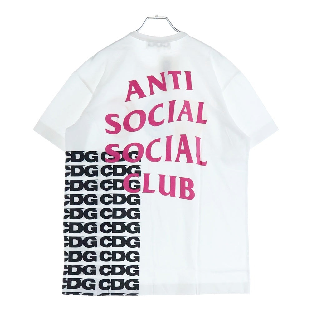 COMME des GARCONS CDG(コムデギャルソン シーディージー) デザインロゴ クルーネック 半袖Tシャツ カットソー ホワイト SB-T005-051-1-5
